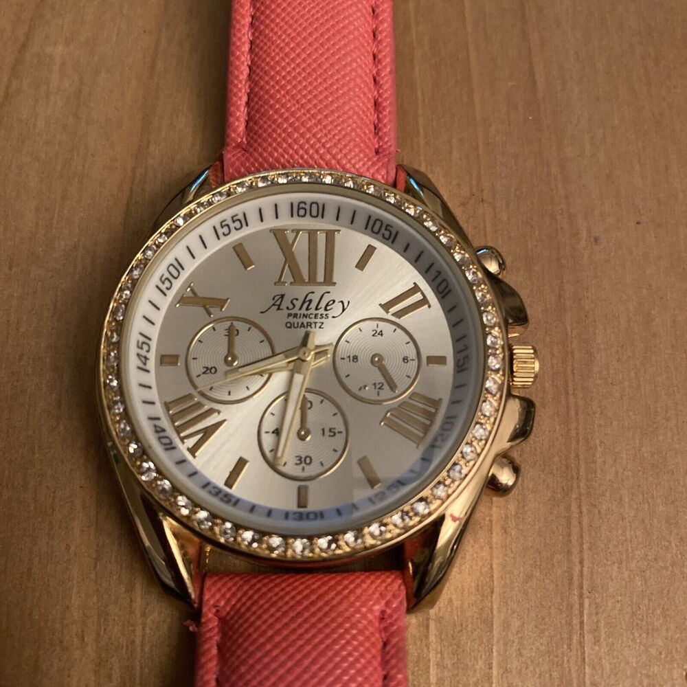 Ashley Pink Ladies Watch